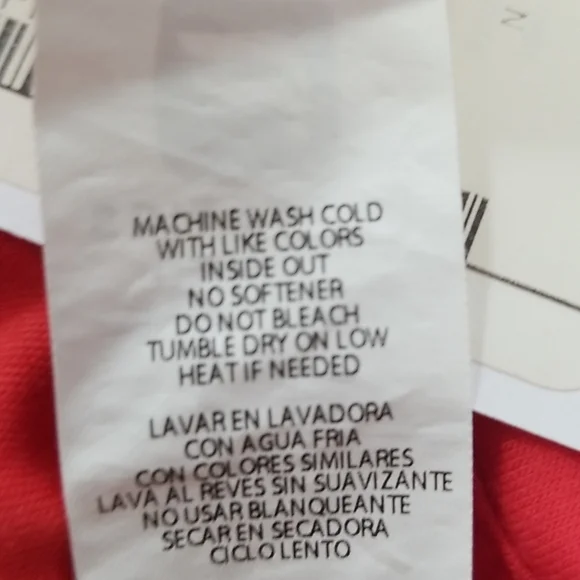 Fabletics Mariela Tank Color: Scarlet XL NWT Open Back with Tie - Picture 10 of 11